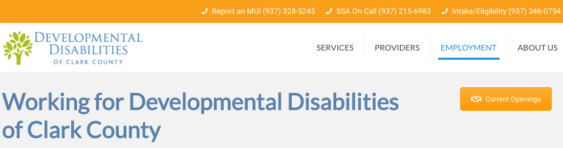 DIRECT CARE WORKER FULLTIME AND ONCALL Springfield, OH